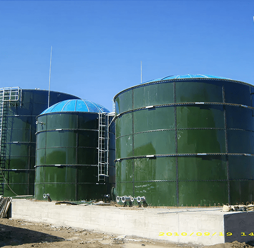 Enamel Cylinder Tank