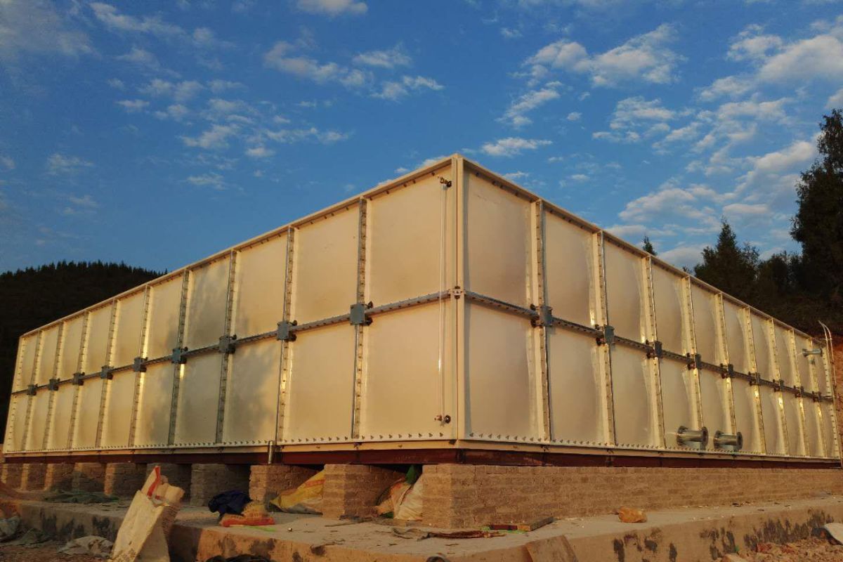 Inspection, testing, and maintenance checks after modular water tank installation